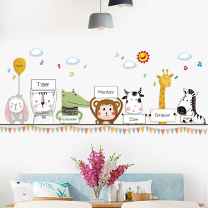 NNEKGE Forest Animal Wall Sticker