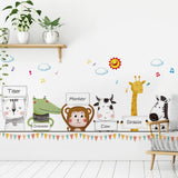 NNEKGE Forest Animal Wall Sticker