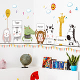NNEKGE Forest Animal Wall Sticker