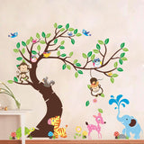 NNEKGE Forest Friends Wall Sticker