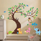NNEKGE Forest Friends Wall Sticker