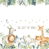 NNEKGE Forest Friends Nursery Wall Sticker
