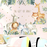 NNEKGE Forest Friends Nursery Wall Sticker