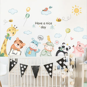 NNEKGE Have a Nice Day Nursery Wall Sticker
