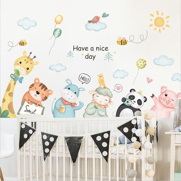 NNEKGE Have a Nice Day Nursery Wall Sticker