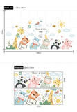 NNEKGE Have a Nice Day Nursery Wall Sticker