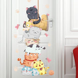 NNEKG Forest Friend Height Measurement Wall Sticker