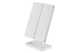 NNEKG Fold Out Hollywood Makeup Mirror (White)