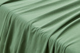 NNEKG 150GSM Cotton Flannelette Bed Sheet Set (Jade Queen)