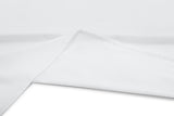 NNEKGE Cotton Flannelette Bed Sheet Set (White King)