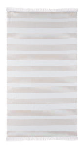 NNEKGE Hammam Beach Towel (Beige)