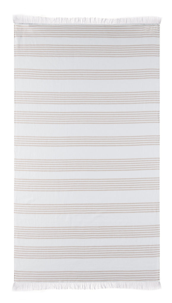 NNEKGE Hammam Beach Towel (Beige)