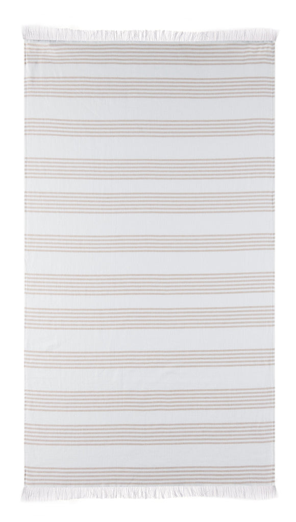 NNEKGE Hammam Beach Towel (Beige)