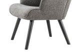 NNEKGE Henry High Back Armchair (Charcoal)