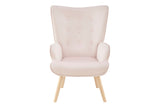 NNEKG Henry High Back Armchair (Light Pink)