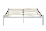 NNEKG Hindmarsh Metal Bed Frame (White King)
