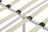 NNEKG Hindmarsh Metal Bed Frame (White King)