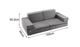 NNEKG Indigo Kids Play Couch (Charcoal)