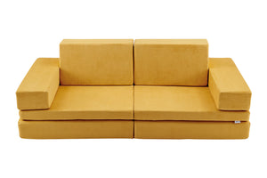 NNEKG Indigo Kids Play Couch (Mustard)