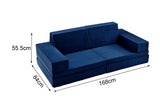NNEKG Indigo Kids Play Couch (Navy)