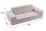 NNEKG Indigo Kids Play Couch (Pink)