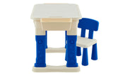 NNEKG Kids Play 3 in 1 Activity Table (Blue Multi)