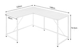 NNEKG Leo Study Desk (White)
