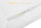 NNEKG Bamboo Memory Foam Mattress Topper (King)