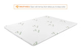 NNEKG Bamboo Memory Foam Mattress Topper (King)