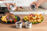 NNEKG Magnetic Spice Tins with Wall Plate Racks (12 Piece)