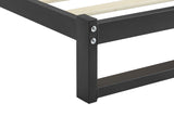 NNEKG Michelle Metal Bed Frame (Black King)