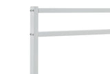 NNEKGE Michelle Metal Bed Frame (White Queen)