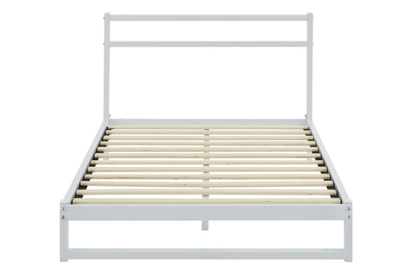 NNEKG Michelle Metal Bed Frame (White Single)