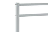 NNEKG Michelle Metal Bed Frame (White Single)
