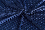 NNEKGE Mink Dot Weighted Cotton Blanket (Navy 9KG)