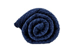 NNEKGE Mink Dot Weighted Cotton Blanket (Navy 7KG)