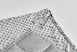 NNEKGE Mink Dot Weighted Cotton Blanket (Silver 9KG)