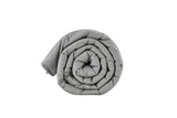 NNEKGE Mink Dot Weighted Cotton Blanket (Silver 9KG)