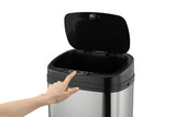 NNEKG 68L Motion Sensor Kitchen Rubbish Bin (Silver)