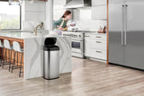 NNEKG 68L Motion Sensor Kitchen Rubbish Bin (Silver)