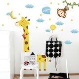 NNEKGE Monkey and the Giraffe Wall Sticker