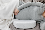 NNEKG Bamboo Cover Pregnancy Wedge Pillow
