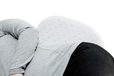NNEKG Bamboo Cover Pregnancy Wedge Pillow