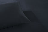 NNEKG 100% Natural Bamboo Quilt Cover Set (Navy King)