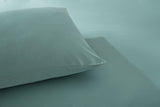 NNEKGE 100% Natural Bamboo Quilt Cover Set (Sage King)