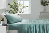 NNEKG 100% Natural Bamboo Bed Sheet Set (Sage Double)