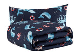 NNEKG Ocean Friends Comforter Set (Ocean Single)
