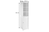 NNEKG Olivia Tall Bathroom Cabinet