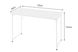 NNEKG Olive Study Desk (White)