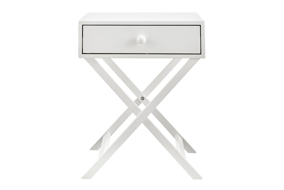 NNEKG Ollie Bed Side Table (White)